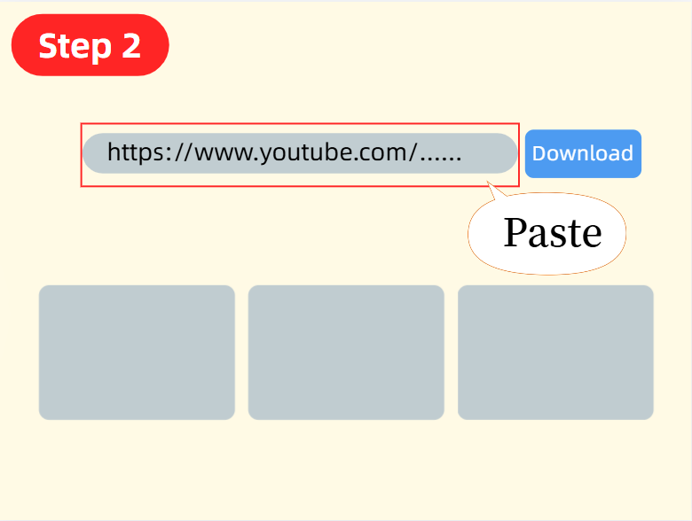 Paste Link Into The Input